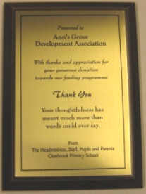 award to annsgrove.org